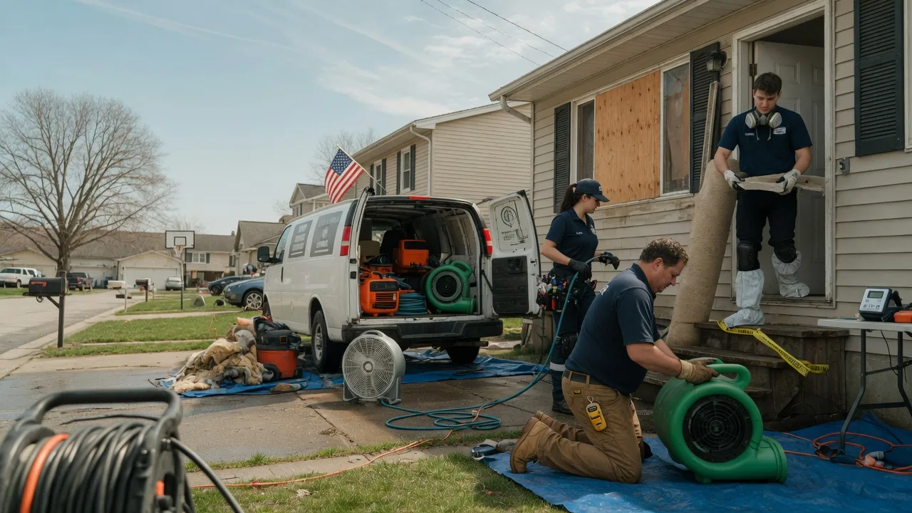 Water Damage Restoration in Union Dale, PA near me